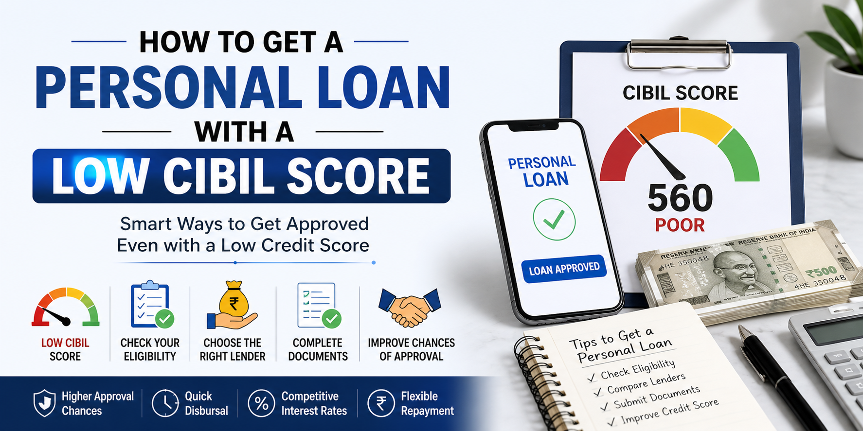 Personal Loan with a Low CIBIL Score