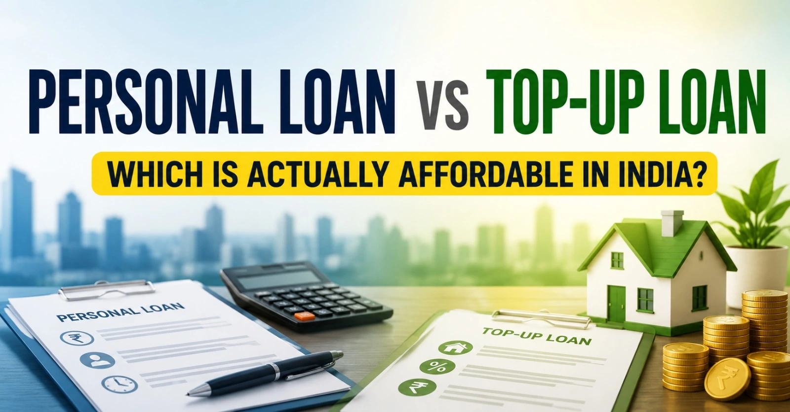 Personal Loan vs Top up Loan